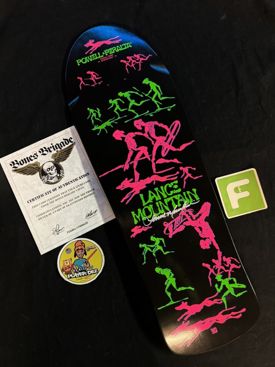 RARE SIGNED Lance Mountain Bones Brigade 14 Powell Peralta