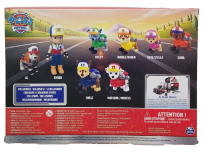 Paw Patrol BIG TRUCK Action Figures Set, Al, Ryder plus Pups - Main Image