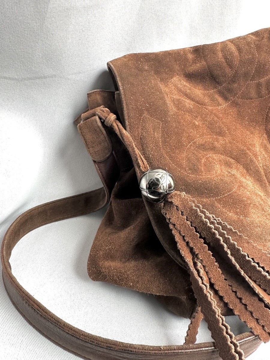 Chanel Triple CC Messenger Bag Brown Suede | eBay Chanel Triple CC Messenger Bag Brown Suede | eBay