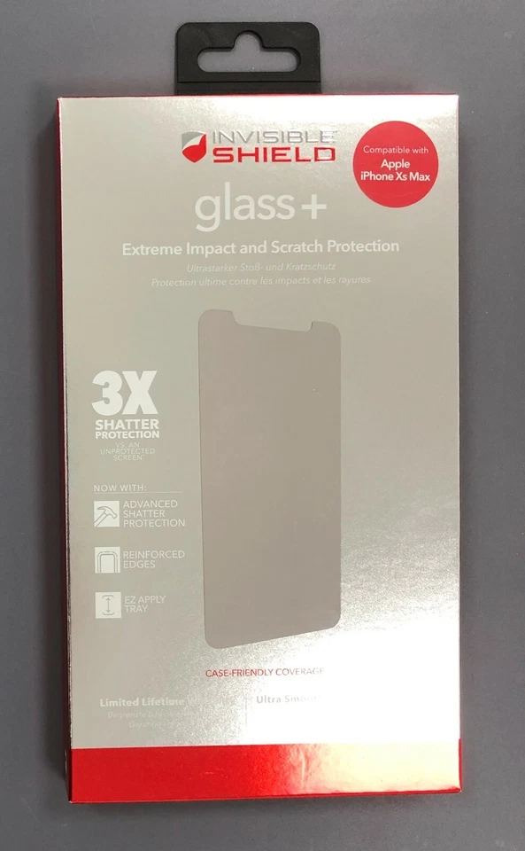 Zagg 11 Pro Max XS Max Glass Screen Protector for Apple iPhone 11 Pro Max XS Max - Image 2 of 3