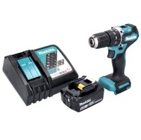 Makita DHP 487 RG1 Schlagbohrschrauber 18 V 40 Nm + 1X Akku 6,0 Ah + LadegeräT
