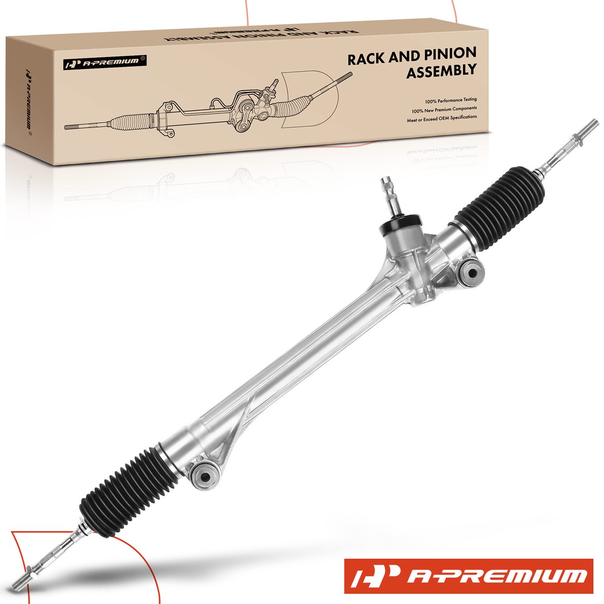Electronic Power Steering Rack+Pinion Assy w/Manual Rack for