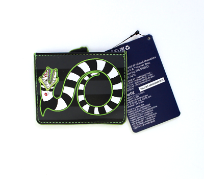Loungefly Beetlejuice Never Trust The Living Cardholder NWT 