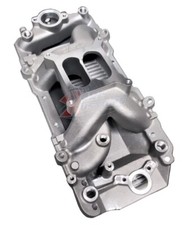 Chevy Big Block Bbc Oval Port Aluminum Air Gap Dual Plane Intake 396-502 V8