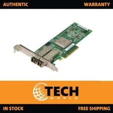 8GB HP PCI-E HB Fibre Channel Dual Port Adapter AJ764A QLOGIC QLE2562 DP 82Q