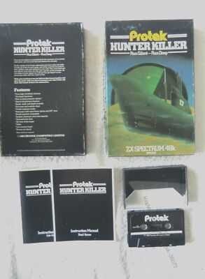 36075 Hunter Killer Run Silent Run Deep - Sinclair Spectrum 48K (1983) 
