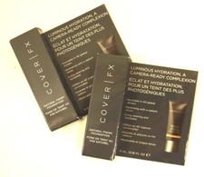2 X COVERFX COVER FX Natural Finish Foundation .16oz Travel Size NIB - FREESHIP