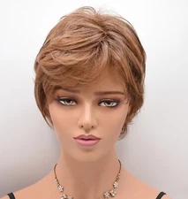JUDI Wig by JON RENAU, 4/27/30, *CLEARANCE!* Heat-Friendly! 100% Hand-Tied