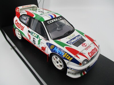 Autoart 1/18 Toyota Corolla WRC – Rallye Australie #6 Carlo – Réf 80024