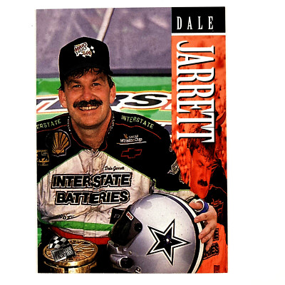 Dale Jarrett 1995 Press Pass Card #14 NASCAR Interstate Batteries
