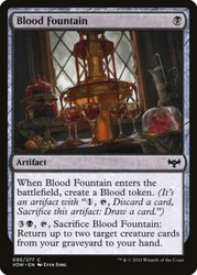 Blood Fountain #95 (Foil) Innistrad: Crimson Vow