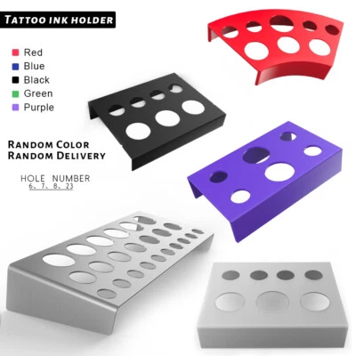 BIOMASER Ink Cup Holder Tattoo Pigment Microblading Cap Pot Stand Makeup Accessories