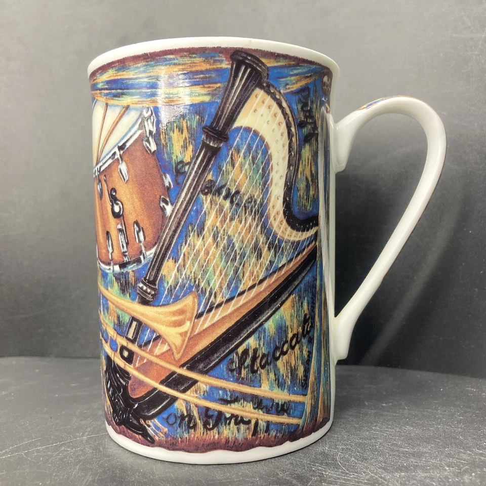 The Lakeside Collection Symphony fine bone china mug made in England - Image 3 of 4