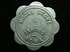 Inwood, IA Model Store G/F 10¢ Token