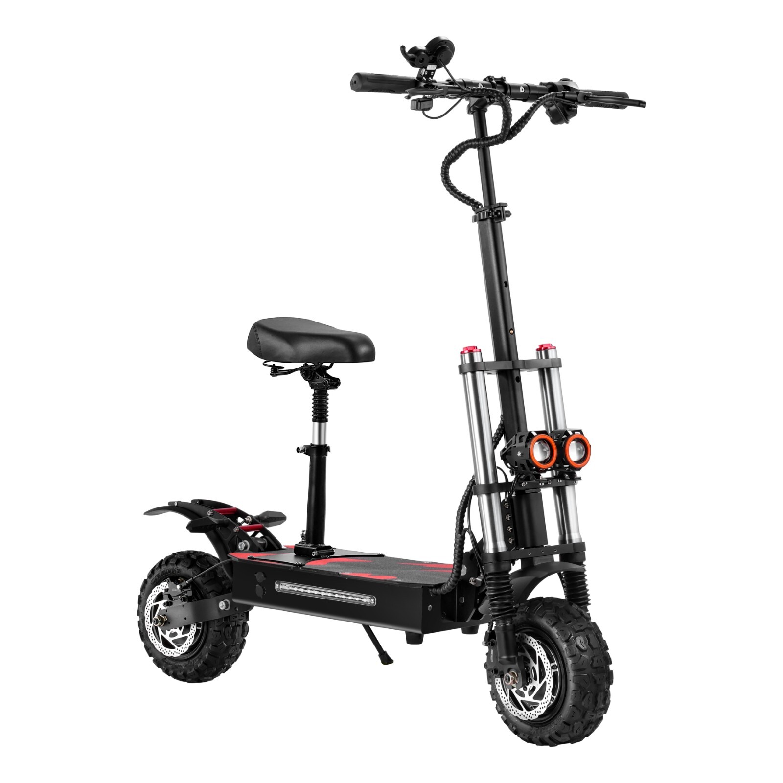 BOYUEDA S3-11 Electric Scooter 6000W 60V38Ah Adults E-Scooter 85KM/H Off-Road US