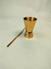 Copper Jigger Alcohol Measuring Tool Cocktail Measurement Bar Tool