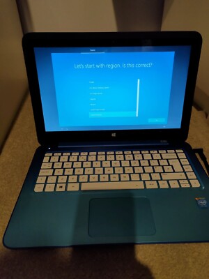HP Stream 13-C020NA Intel Celeron 32GB eMMC 2GB RAM 13,3'' Touchscreen Laptop