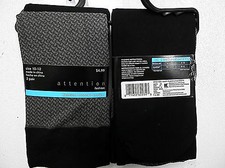 KNEE HIGH FASHION TROUSER SOCKS 10-12 QUEEN one pack of 2 different kinds