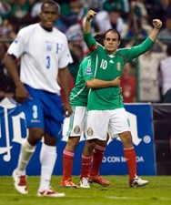 Mexico National Team Authentic Adidas Jersey Size small 2007-2008 #10 C.BLANCO T
