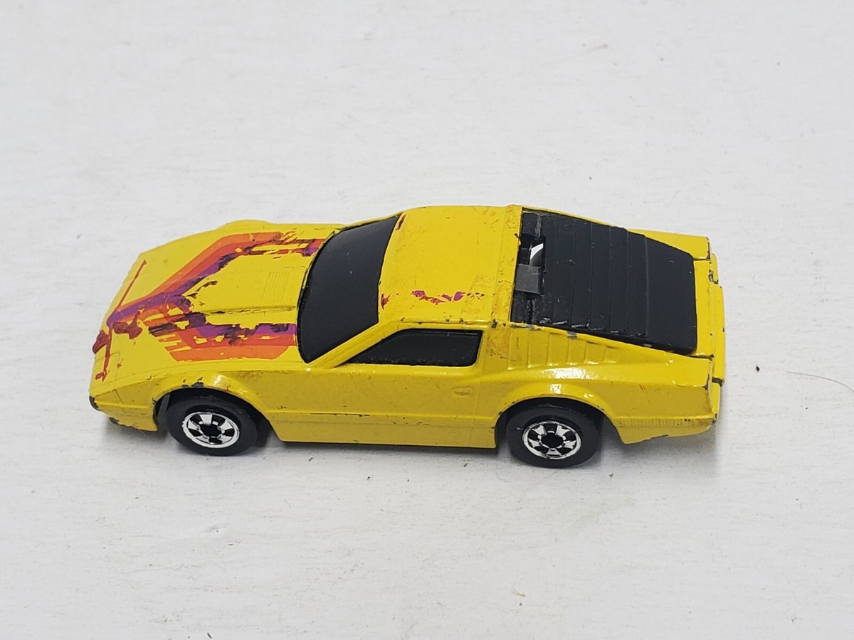 Hot Wheels Yellow Nissan 300 ZX Bangster Turbo Crack Ups