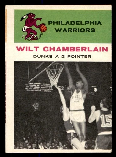 1961 Fleer Basketball #47 Wilt Chamberlain (In Action) GD - VG *e1