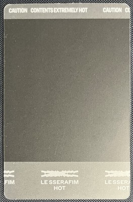 LE SSERAFIM Chaewon HOT 5th Mini Album Tin Case Polaroid Photocard