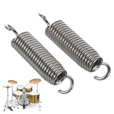 2Pcs Drum Foot Pedal Springs Bass Drum Pedal Springs for Enhanced Drumming UK