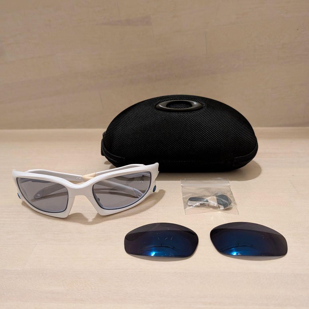 Oakley Splitjacket Sunglasses Split Jacket White - image 9