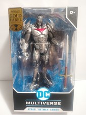 DC Multiverse Azrael Batman Armor Silver Edition Gold Label McFarlane New I