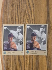 1992 LEAF STUDIO # 248 NOLAN RYAN (2 cards)