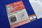 COOKIE ROJAS Autographed Phillies 1966 Baseball Score Card Program COA MINT MLB — photo 1