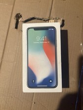 Apple iPhone X Silver 64GB Box Only No Phone   Original Retail Packaging