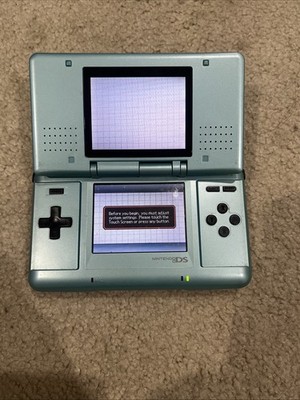 Original Nintendo DS Handheld System Light Blue