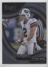 2020 Panini Select Field Level Tyler Bass #389 0o6v
