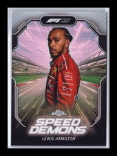 2025 Topps Chrome Formula 1 F1 Lewis Hamilton Speed Demons