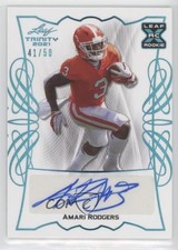 2021 Leaf Trinity Platinum Spectrum 41/50 Amari Rodgers #BA-AR1 Auto 2r8