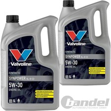 2x5L VALVOLINE SYNPOWER&trade; XL-III C3 5W-30 MOTOR&Ouml;L passend f&uuml;r BMW LL-04 MB 229.31