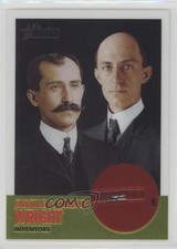 2009 Topps American Heritage Chrome 631/1776 Orville & Wilbur Wright #C42 k0f