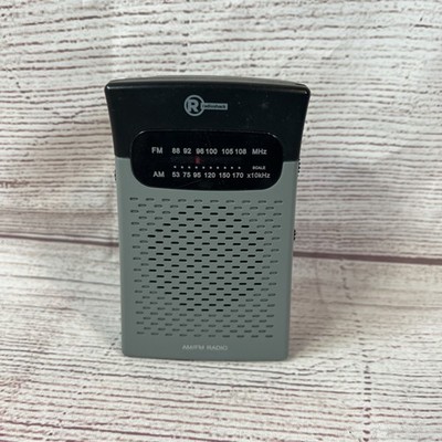 RadioShack AM/FM Pocket Radio 1200586 Vintage Tested Working