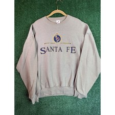 Vintage 1990s Jerzees Santa Fe Tan Sweatshirt Crewneck