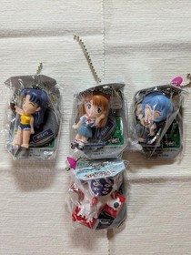 NEON GENESIS EVANGELION SEGA Keychain Figure II Set of 7 Unopened