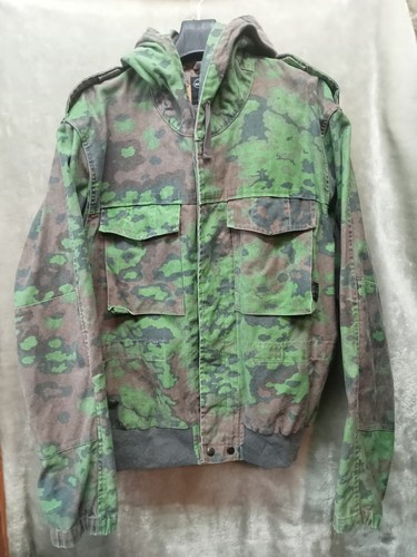 MIL -TEC WWII GERMAN WAFFEN PLANE TREE CAMO REVERSIBLE FIELD SIZE 3XL