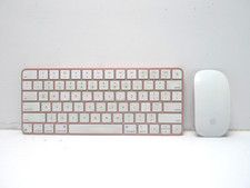 Apple Wireless Magic Keyboard A2450 Mouse A1657 No Cord, Untested, As-Is