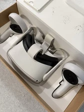 Meta Oculus Quest 2 All-in-One VR Headset with Controllers White, 128GB