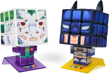 Rubik’s Cube, Batman & Joker Cubers, Exclusive 2-Pack, DC Comics Collectible Fid