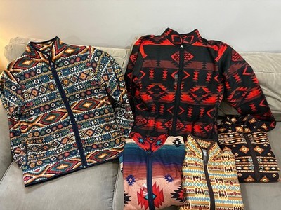 Fair trade fleece jacket various sizes L and XL. Handmade in Ecuador