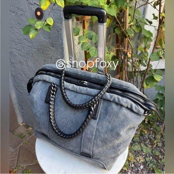 CHANEL Canvas Travel Luggage for sale | eBay