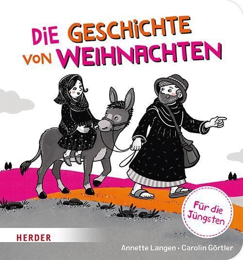 Die Geschichte von Weihnachten Kontrastbuch (Pappbilderbuch) Annette Langen