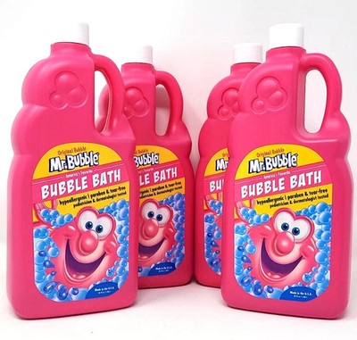 4x Mr. Bubble Original Bubble Bath, Bubblegum Scent, Tear-Free, 36 fl oz