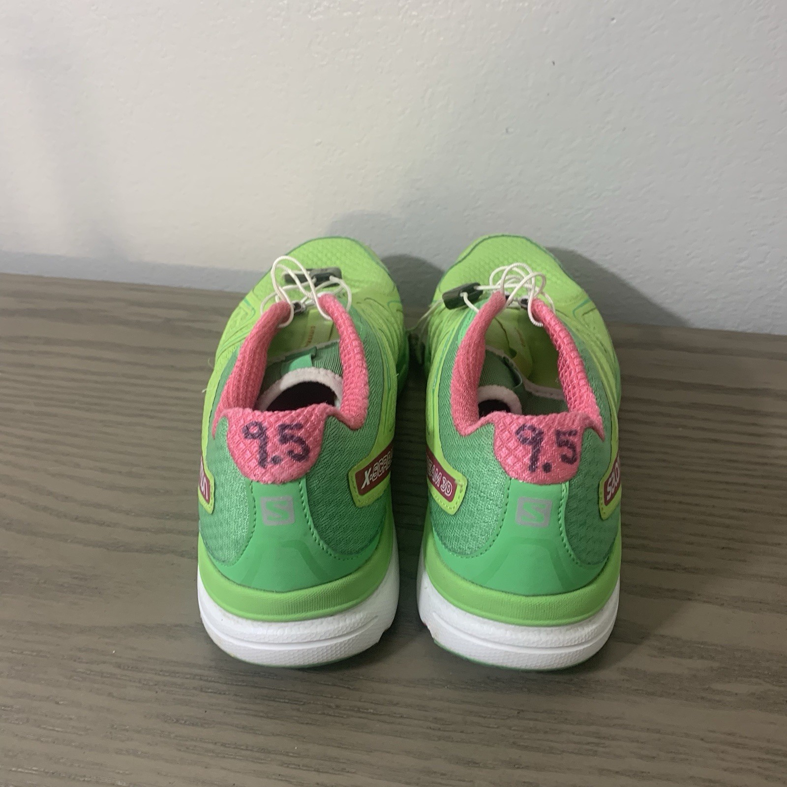 Scarpa da trail running Salomon X Scream 3D da donna taglia 9 5 verde rosa